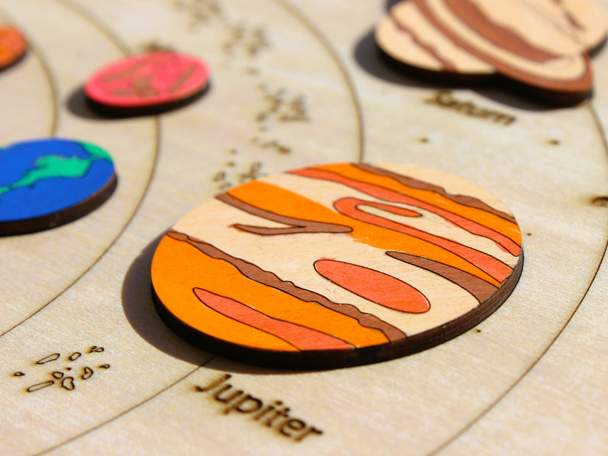 Solar System Puzzle for Kids | Hands-On STEM Space Learning Toy & Planet Exploration Activity