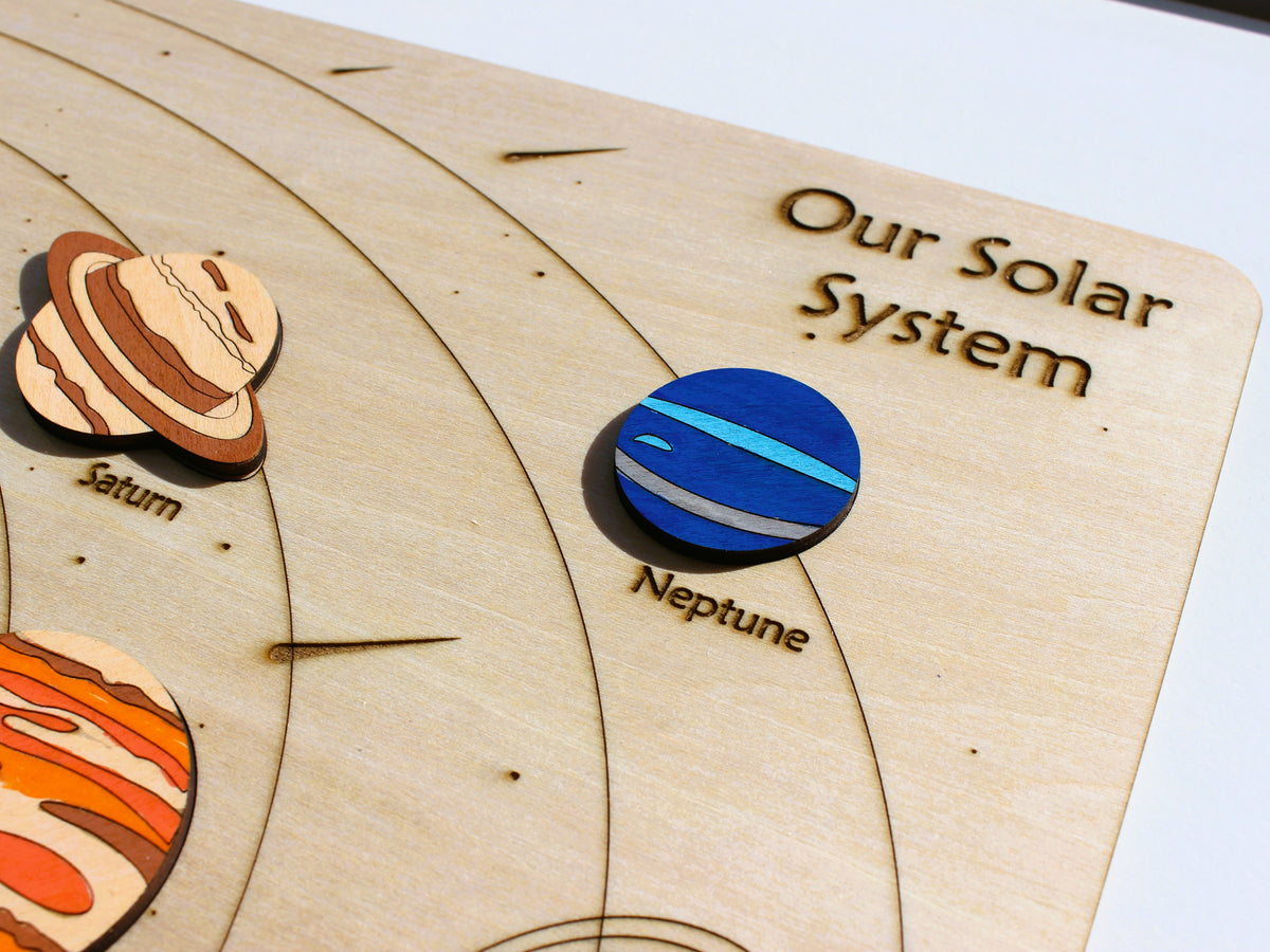 Solar System Puzzle for Kids | Hands-On STEM Space Learning Toy & Planet Exploration Activity
