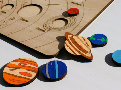 Solar System Puzzle for Kids | Hands-On STEM Space Learning Toy & Planet Exploration Activity
