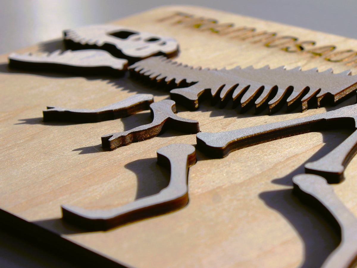 T-Rex Dinosaur Fossil Puzzle | Hands-On STEM Science & Paleontology Learning Toy for Kids