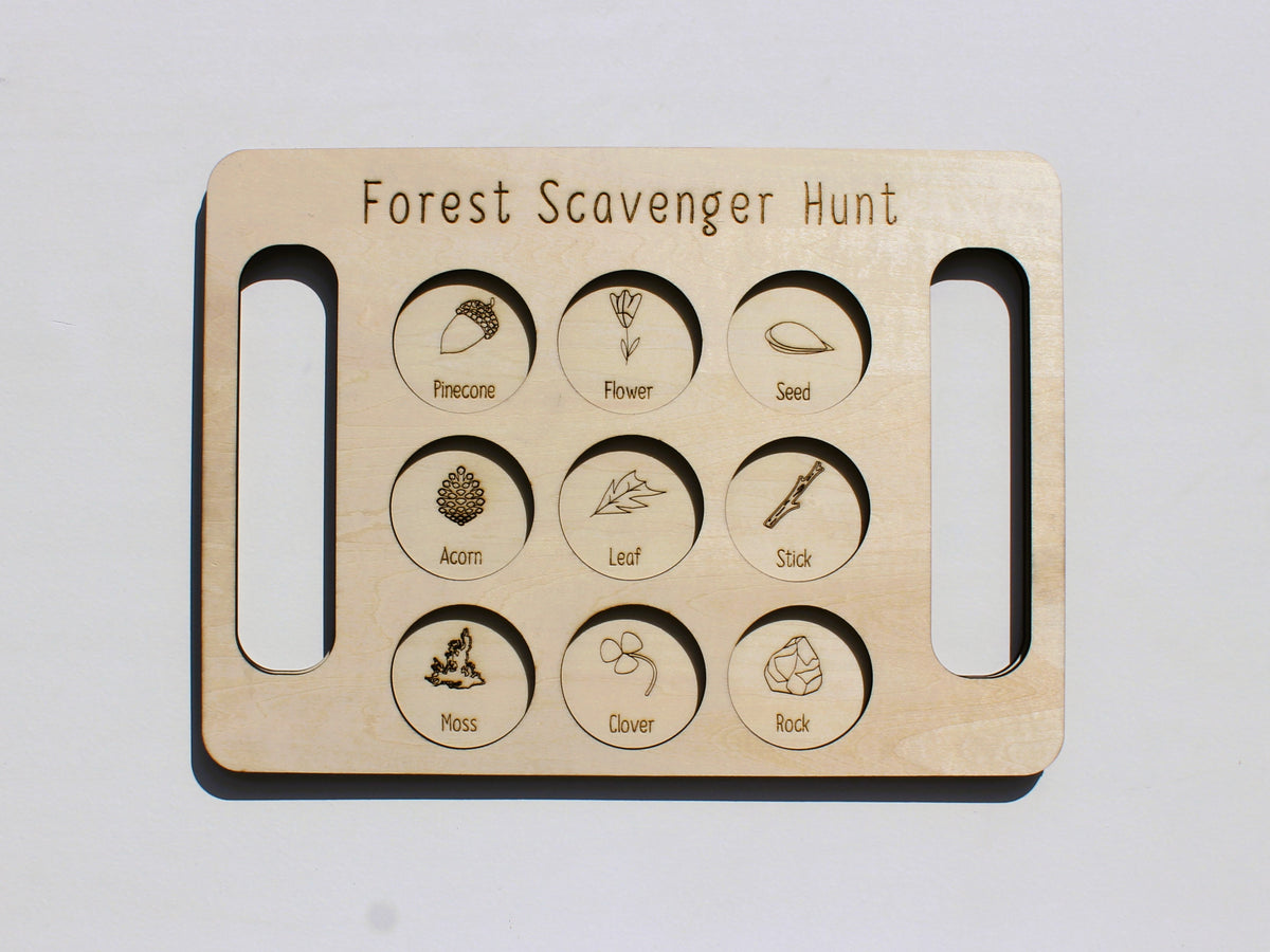 Forest Scavenger Hunt for Kids | Outdoor Nature Exploration & Learning Activity