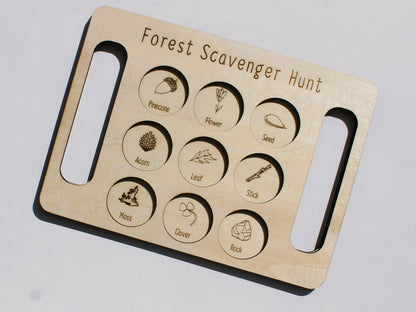 Forest Scavenger Hunt for Kids | Outdoor Nature Exploration & Learning Activity