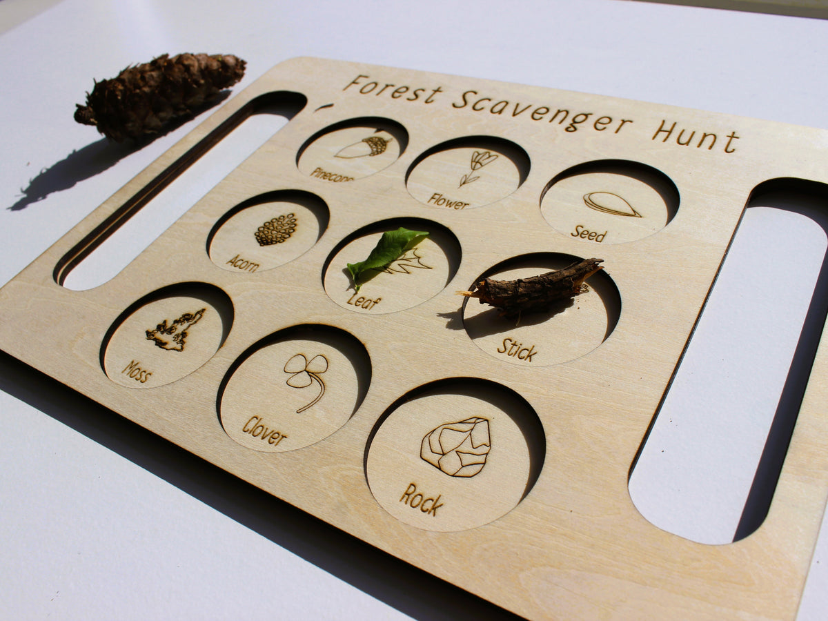 Forest Scavenger Hunt for Kids | Outdoor Nature Exploration & Learning Activity