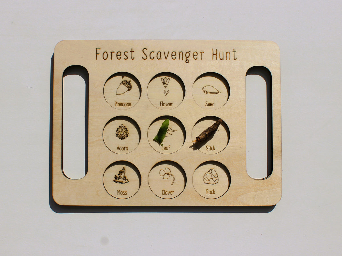 Forest Scavenger Hunt for Kids | Outdoor Nature Exploration & Learning Activity