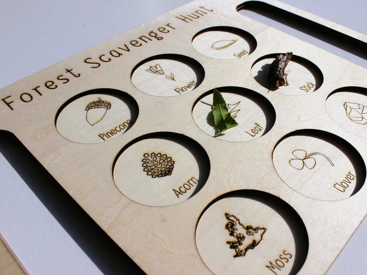 Forest Scavenger Hunt for Kids | Outdoor Nature Exploration & Learning Activity