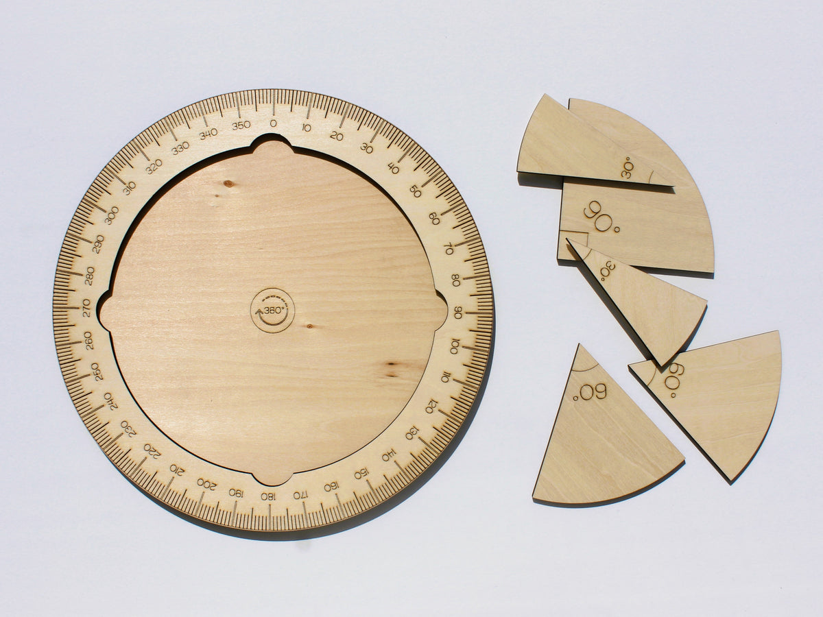 Angles of Geometry Learning Set | Hands-On Geometry & Angle Measurement Activity for Kids