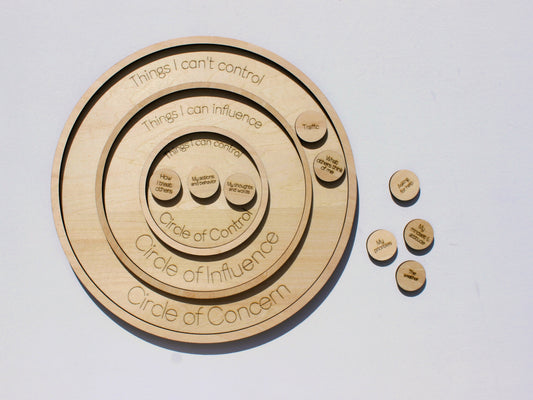 Circles of Concern SEL Board | Emotional Regulation & Anxiety Support Tool for Kids