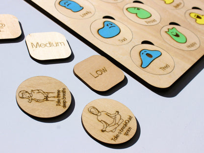Feelings Check-In Board for Kids | Social-Emotional Learning (SEL) Emotional Awareness Tool