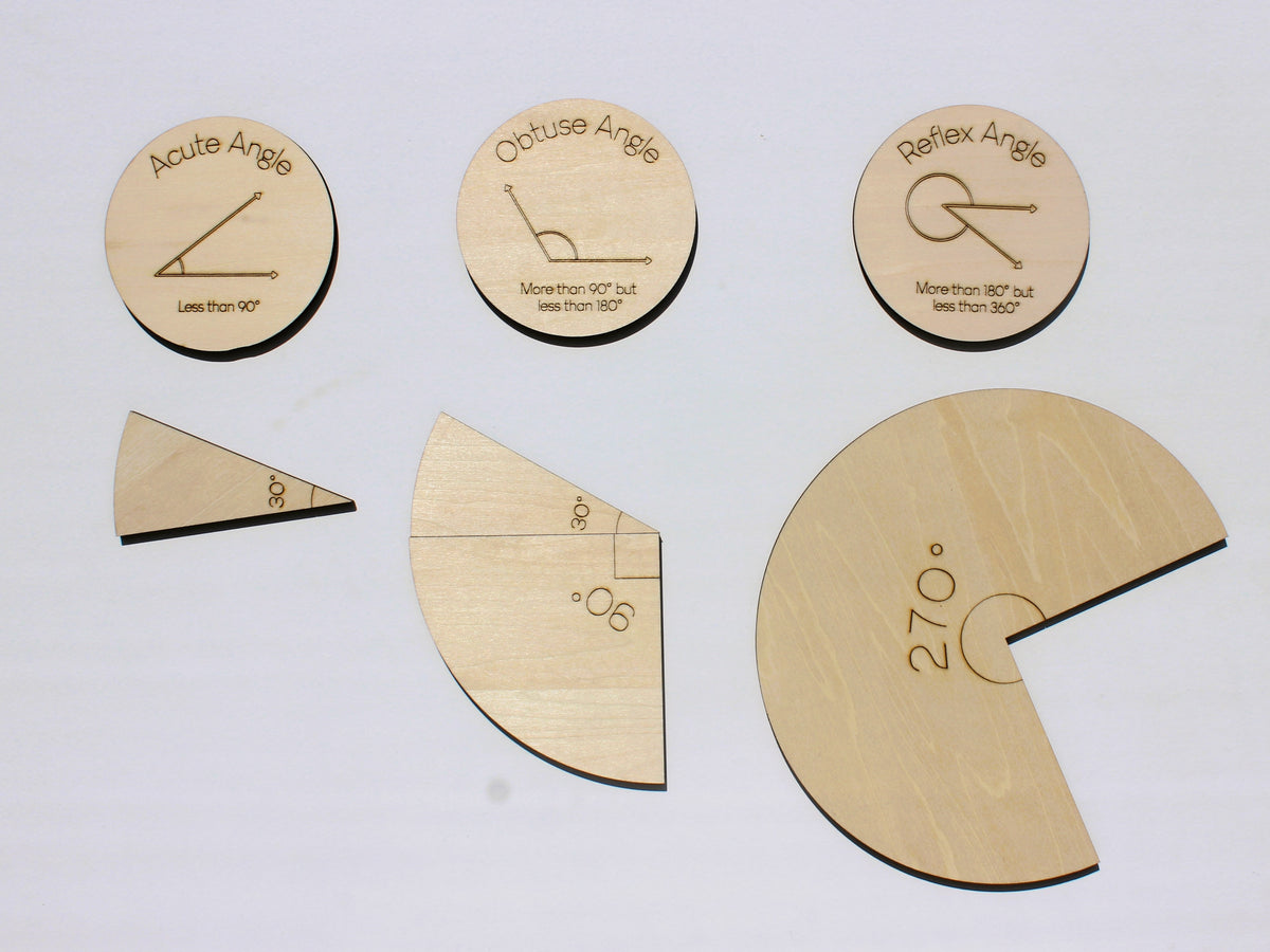 Angles of Geometry Learning Set | Hands-On Geometry & Angle Measurement Activity for Kids
