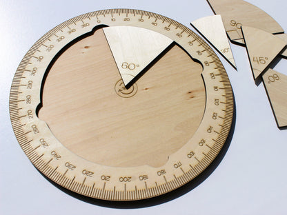 Angles of Geometry Learning Set | Hands-On Geometry & Angle Measurement Activity for Kids