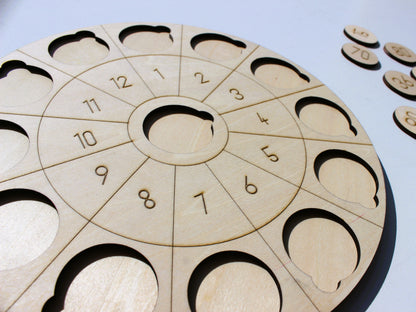 Multiplication Math Wheel | Hands-On Math Fact Fluency Tool