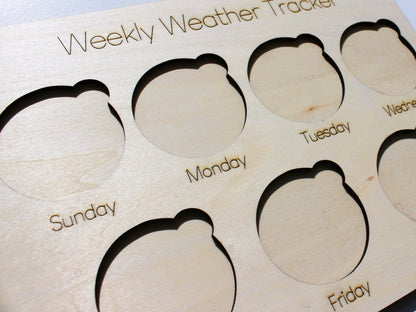 Daily Weather & Science Observation Board for Kids | Hands-On STEM Science Learning Tool for Climate & Observation