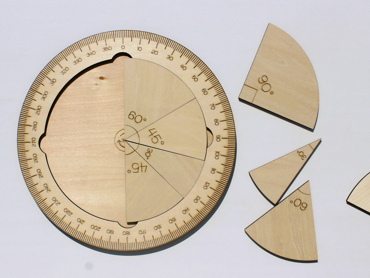 Angles of Geometry Learning Set | Hands-On Geometry & Angle Measurement Activity for Kids