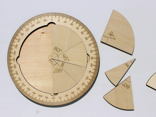 Angles of Geometry Learning Set | Hands-On Geometry & Angle Measurement Activity for Kids