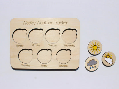 Daily Weather & Science Observation Board for Kids | Hands-On STEM Science Learning Tool for Climate & Observation