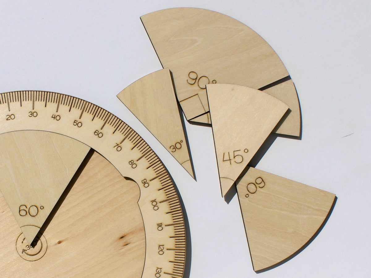 Angles of Geometry Learning Set | Hands-On Geometry & Angle Measurement Activity for Kids