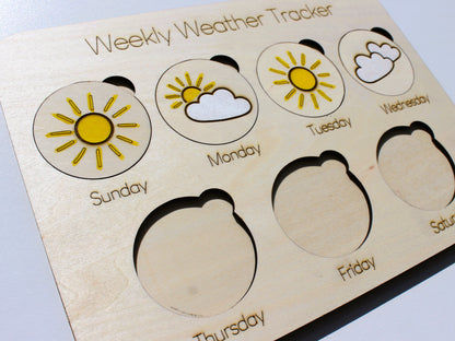Daily Weather & Science Observation Board for Kids | Hands-On STEM Science Learning Tool for Climate & Observation