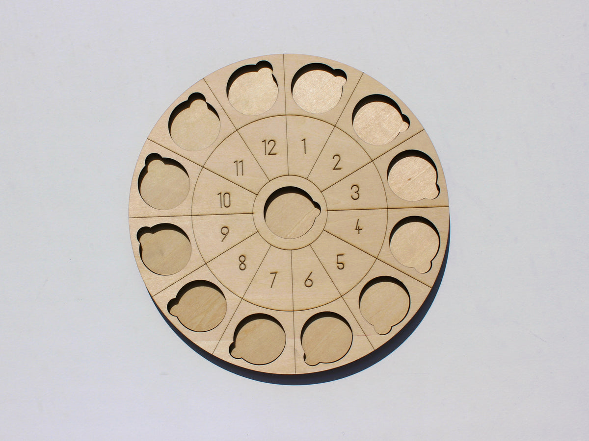 Multiplication Math Wheel | Hands-On Math Fact Fluency Tool