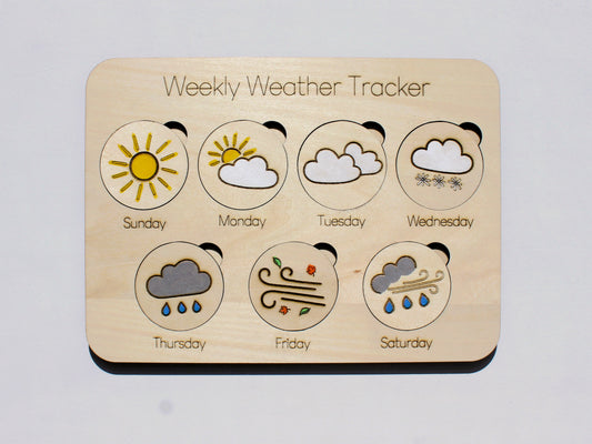 Daily Weather & Science Observation Board for Kids | Hands-On STEM Science Learning Tool for Climate & Observation